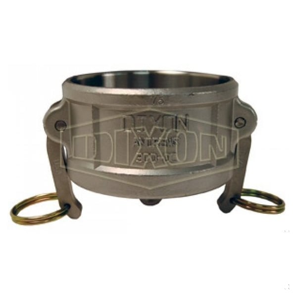 Type DC Cam and Groove Dust Cap, 5 in, 316 SS, Domestic